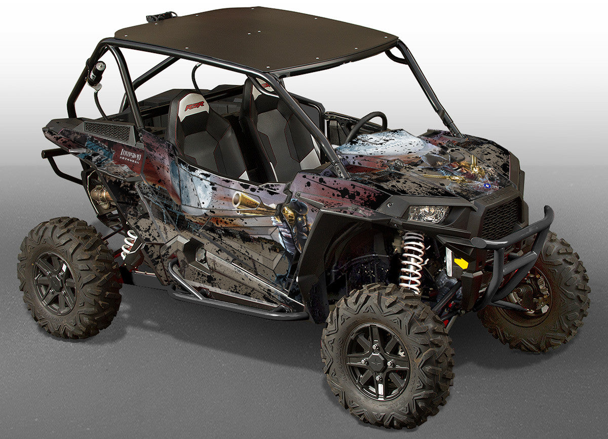 Zombie Outlaw Splatter - Black Design