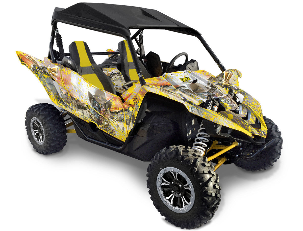 Zombie Outlaw Splatter - Yellow Design