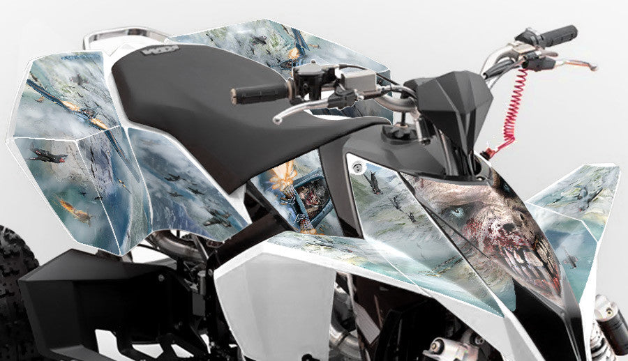 Zombie Skies - White Background